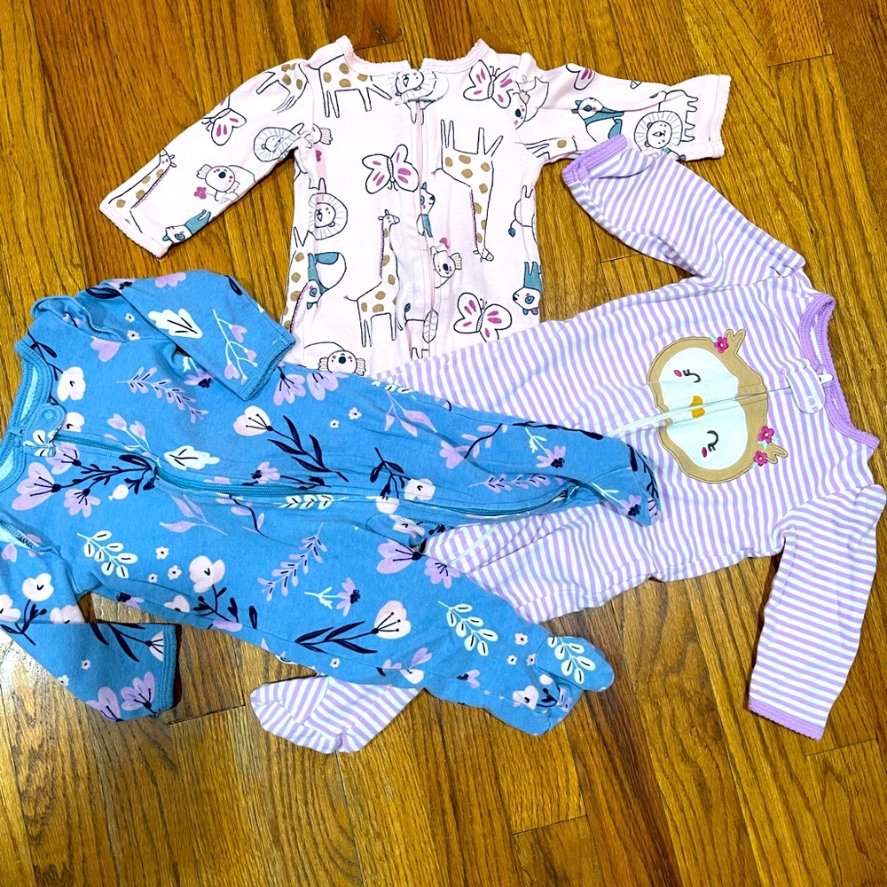 Girl’s Sleep & Play  Pajamas